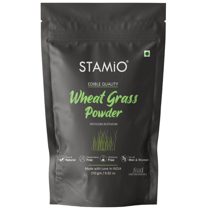 Stamio Wheat Grass Powder - Classic Derma