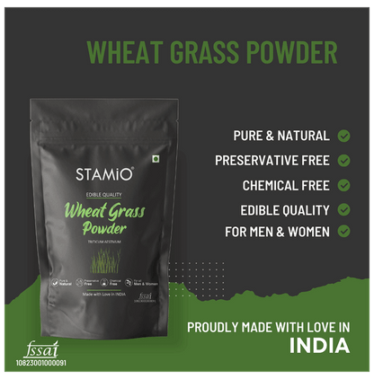 Stamio Wheat Grass Powder