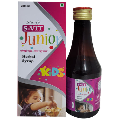 Stanfy Biotech S-Vit Junior Herbal Syrup - Classic Derma