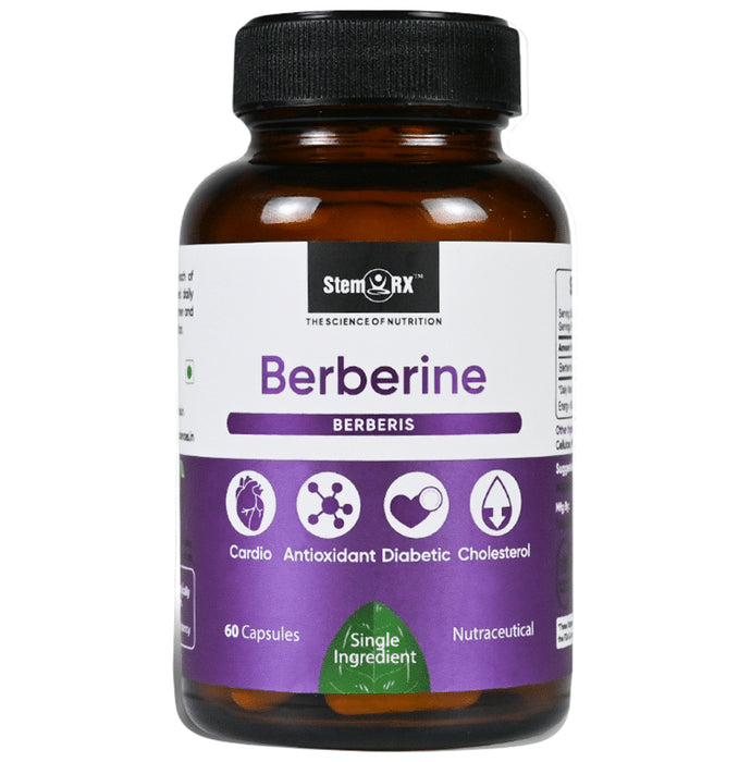 Buy StemRx Berberine Multivitamin, Cholesterol Lowering Supplement ...