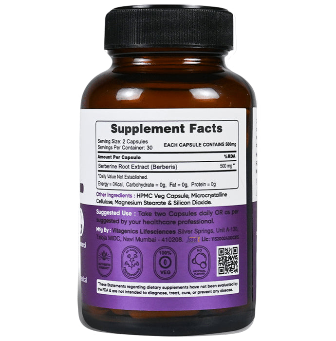 Buy StemRx Berberine Multivitamin, Cholesterol Lowering Supplement ...