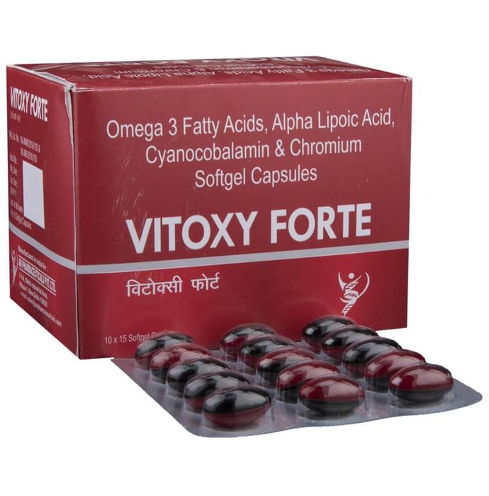 Vitoxy Forte Soft Gelatin Capsule - Classic Derma