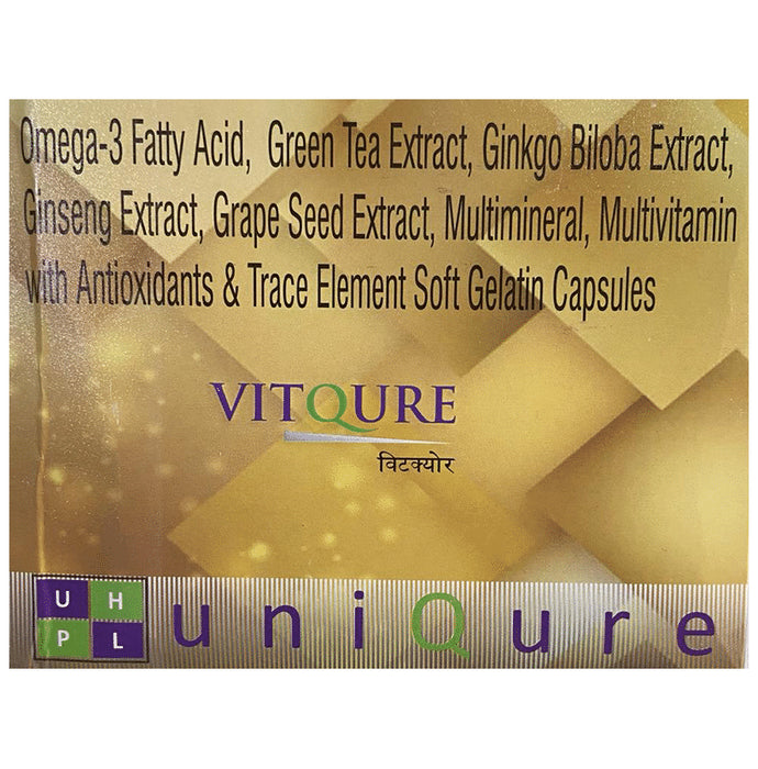 Vitqure Soft Gelatin Capsule - Classic Derma