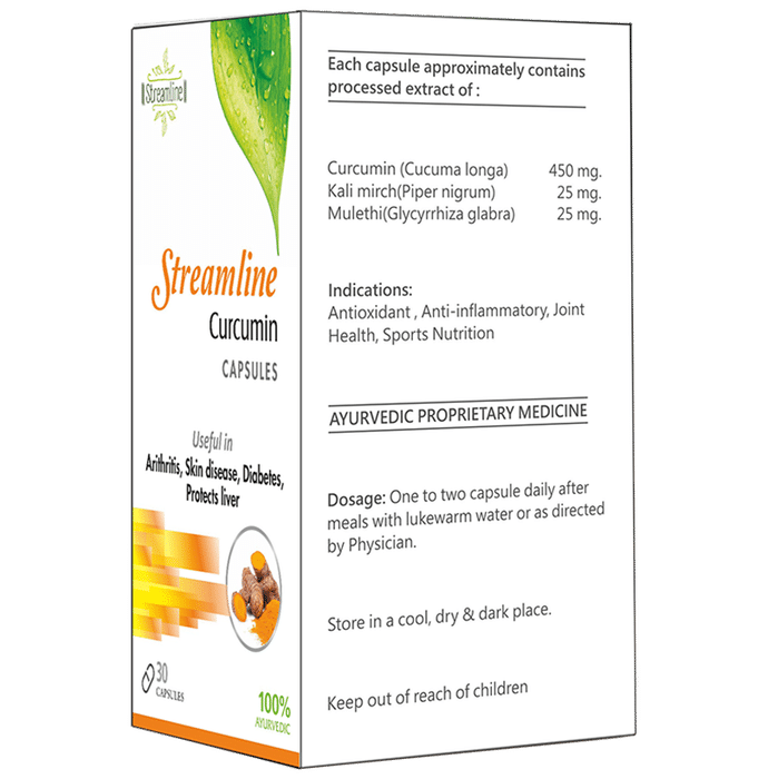 Streamline Curcumin Capsule