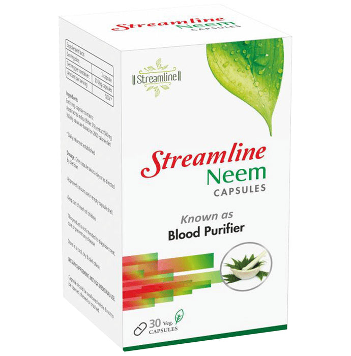 Streamline Neem Veg Capsule - Classic Derma