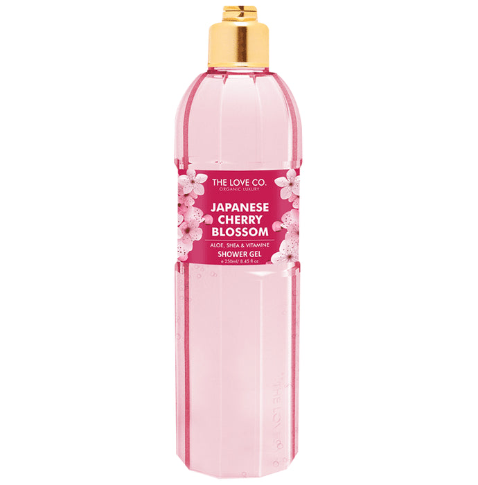 The Love Co. Japanese Cherry Blossom Bath & Shower Gel - Classic Derma