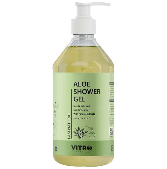 Vitro Naturals Aloe Shower Gel - Classic Derma
