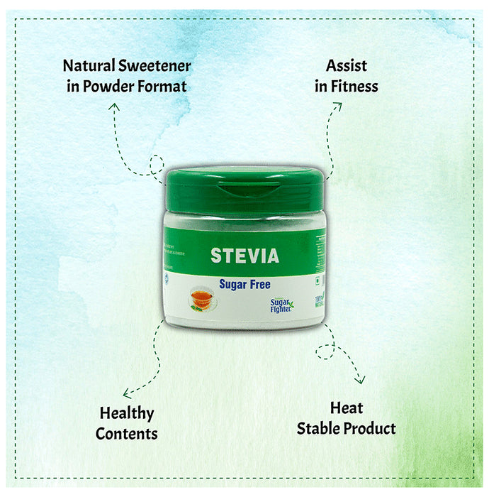 Buy Sugar Fighter Stevia Sugar Free Pack With Liquid Sweetener 30ml ...