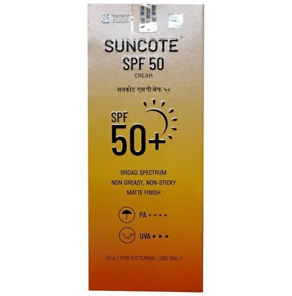Suncote Cream SPF 50 PA++++ - Classic Derma