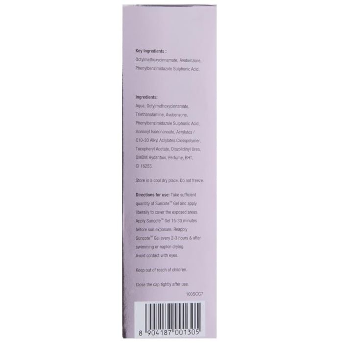 Buy Suncote SPF 30 Sunscreen Gel for UV Rays Protection Online ...