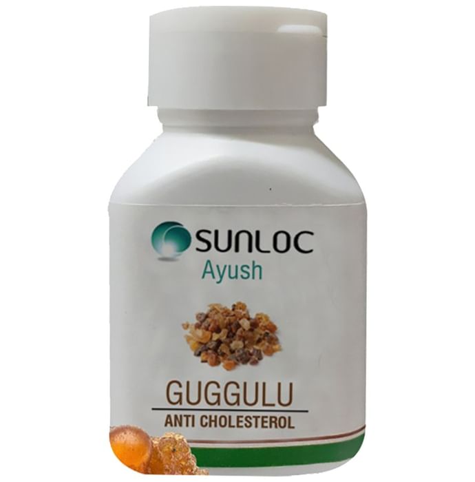 Sunloc Ayush Guggulu Anti Cholesterol Capsule - Classic Derma