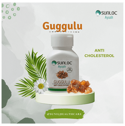 Sunloc Ayush Guggulu Anti Cholesterol Capsule