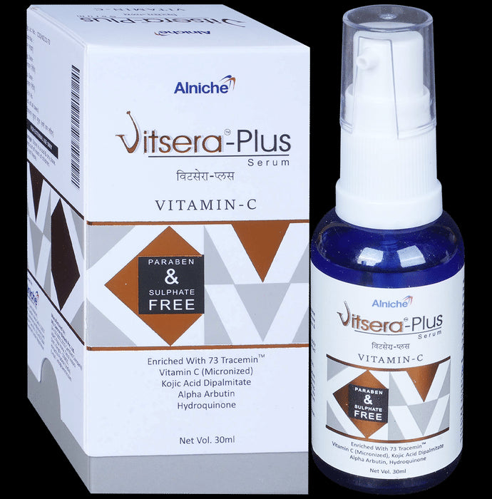 Vitsera - Plus Serum with 73 Tracemin | Paraben & Sulphate-Free - Classic Derma