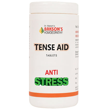 Bakson's Homeopathy Tense Aid Tablet - Classic Derma