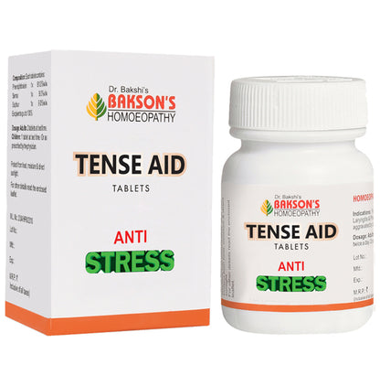 Bakson's Homeopathy Tense Aid Tablet - Classic Derma