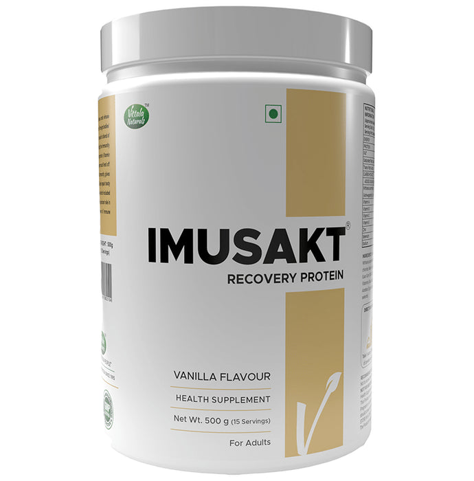 Vittalanaturals Imusakt Protein Powder Vanilla - Classic Derma