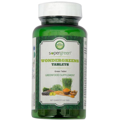 Supergreen Wondergreens Tablet - Classic Derma
