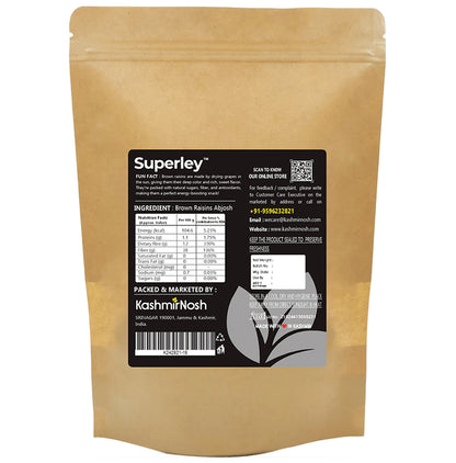 Superley Premium Organic Raw Brown Raisins Abjosh