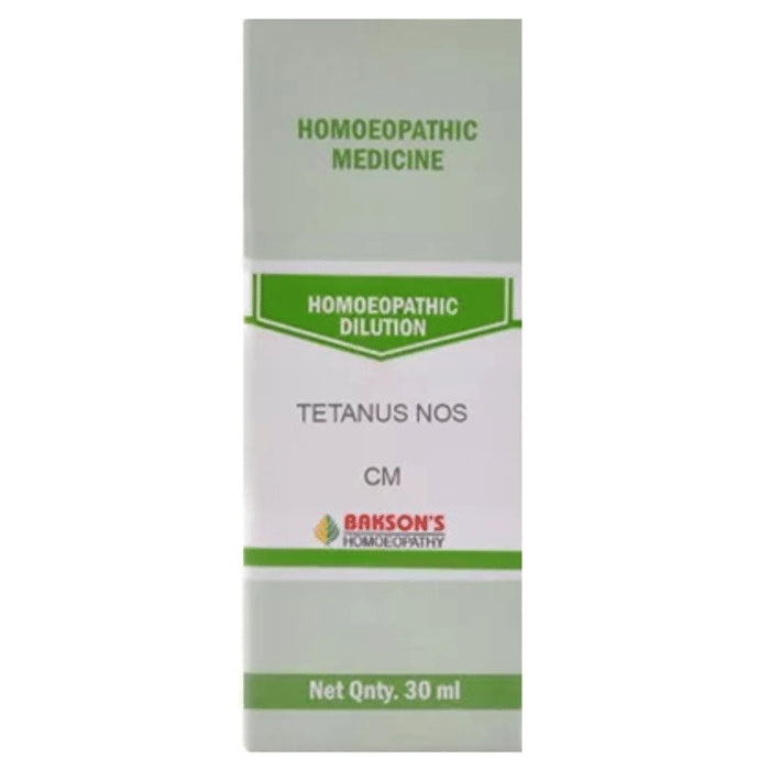 Bakson's Homeopathy Tetanus Nos. Dilution CM - Classic Derma
