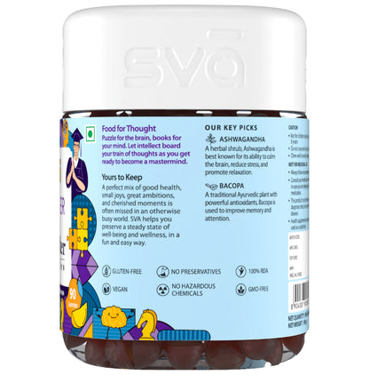 Sva Clever Brain Booster Gummies Mango