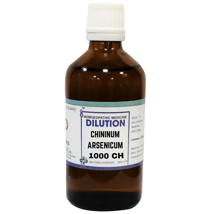 LDD Bioscience Chininum Arsenicum Dilution 1000 CH - Classic Derma