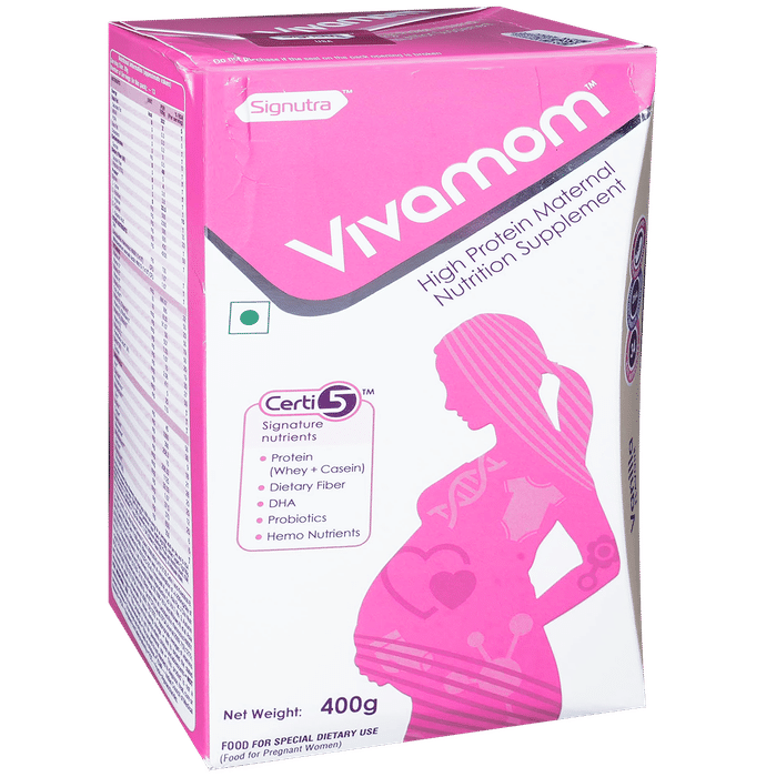 Buy Vivamom High Protein Maternal Supplement | Flavour Vanilla Powder ...