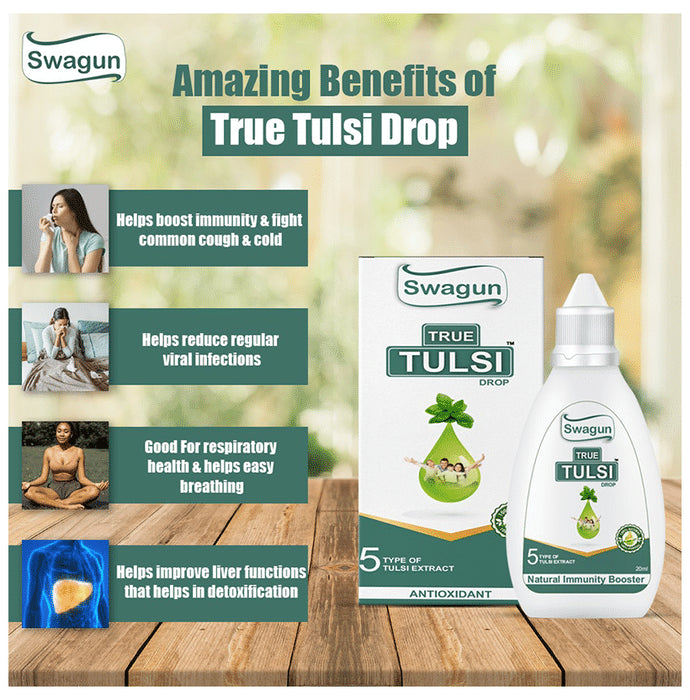 Swagun True Tulsi Drop for Immunity Booster