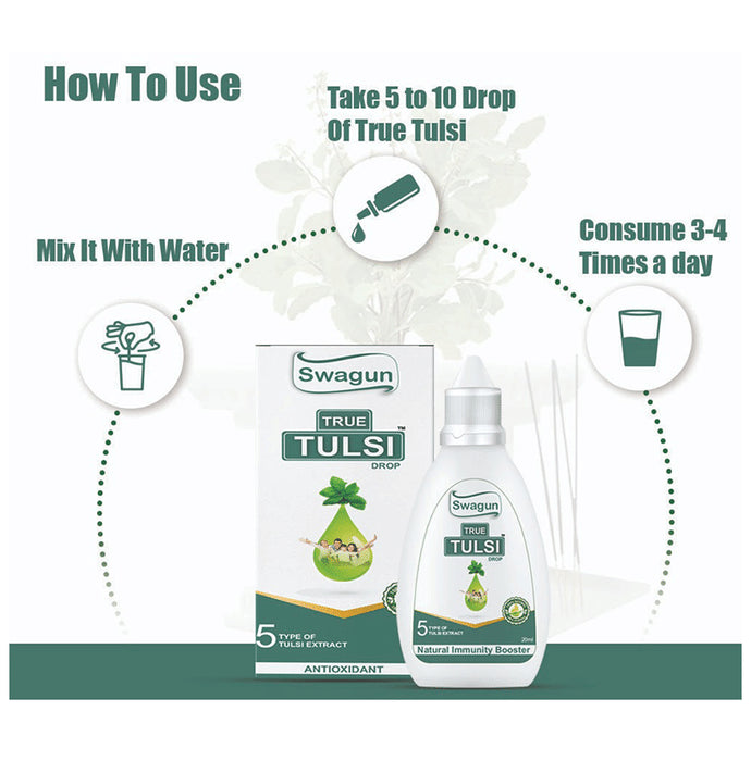 Swagun True Tulsi Drop for Immunity Booster