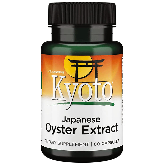 Swanson Kyoto Japanese Oyster Extract Capsule - Classic Derma