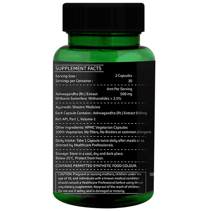 The Minies Naturals Ashwagandha Vegan Capsule