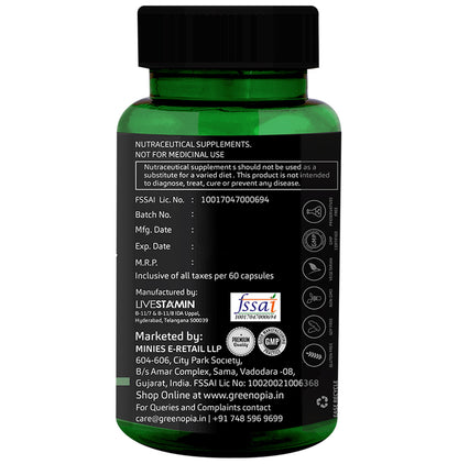 The Minies Naturals Ashwagandha Vegan Capsule
