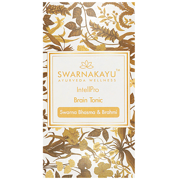 Swarnakayu Intellpro Brain Tonic Swarna Bhasma & Brahmi - Classic Derma