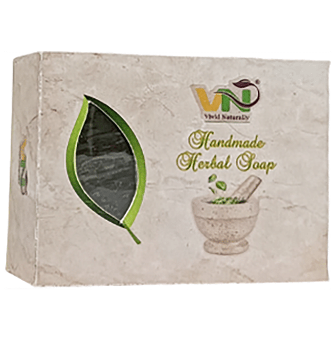 Vivid Naturally Handmade Herbal Soap Aloe Basil - Classic Derma