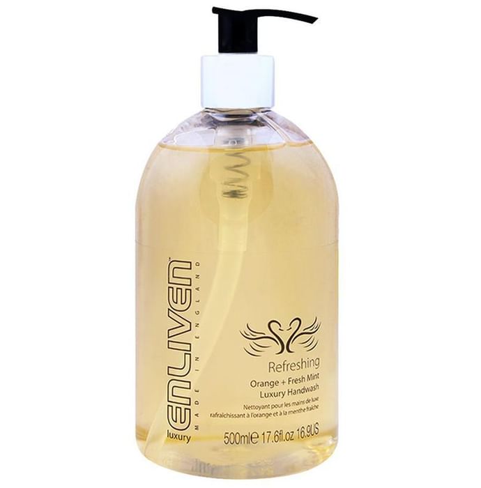 Enliven Luxury Handwash Refreshing Orange and Fresh Mint - Classic Derma