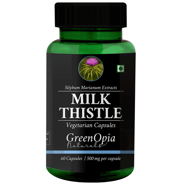 The Minies Naturals Milk Thistle Vegan Capsule - Classic Derma