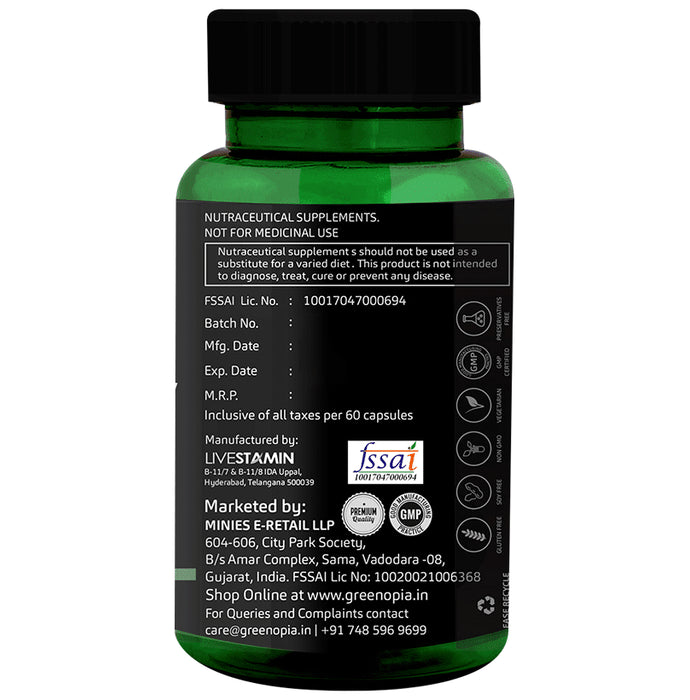 The Minies Naturals Milk Thistle Vegan Capsule