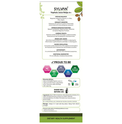 Sylvan Ayurveda Triphala Juice(1 Ltr Each)