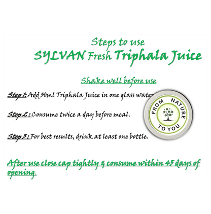 Sylvan Ayurveda Triphala Juice(1 Ltr Each)