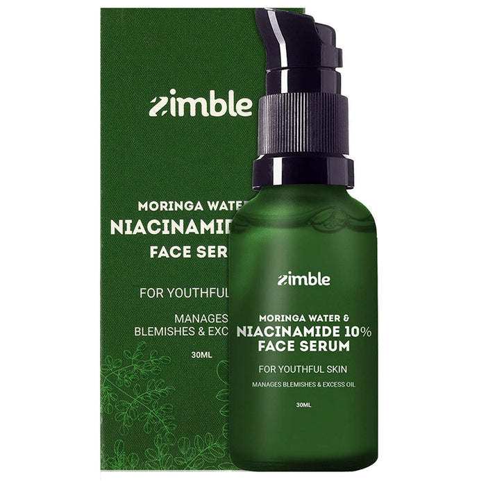 Zimble Moringa Water & Niacinamide 10% Face Serum - Classic Derma
