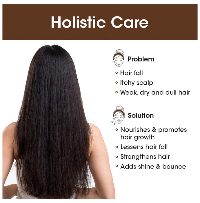 TAC The Ayurveda Co. BhringaBali Hair Growth Veg Capsule