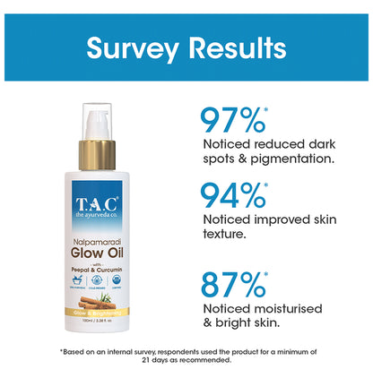 TAC The Ayurveda Co. Nalpamaradi Glow Oil