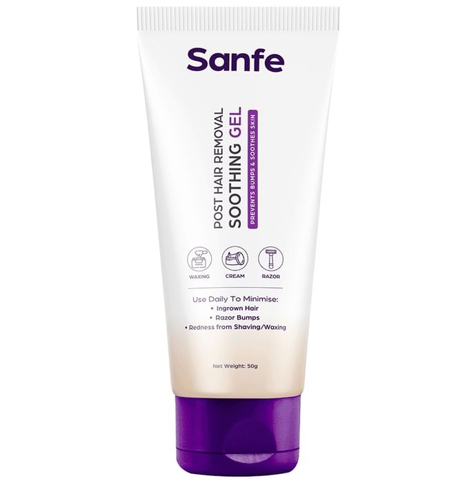 Sanfe Post Hair Removal Soothing Gel For Women - Classic Derma