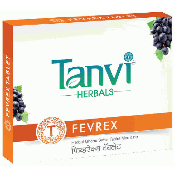 Tanvi Herbals Fevrex Tablet (30 Each) - Classic Derma
