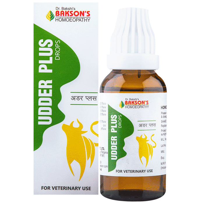 Bakson's Homeopathy Udder Plus Drop - Classic Derma