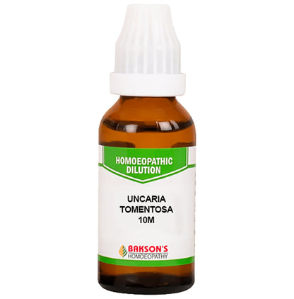Bakson's Homeopathy Uncaria Tomentosa Dilution 10M