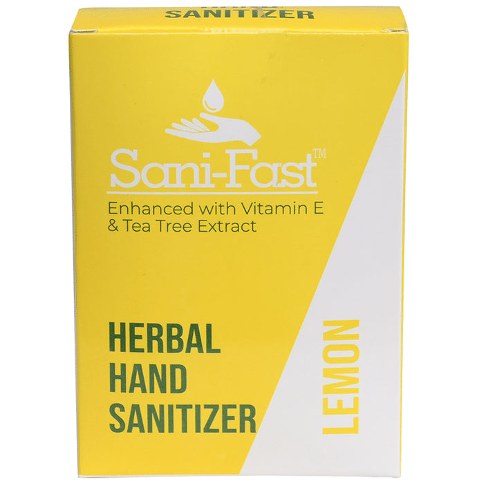 Sani-Fast Herbal Hand Sanitizer (1.5ml Each) Lemon - Classic Derma