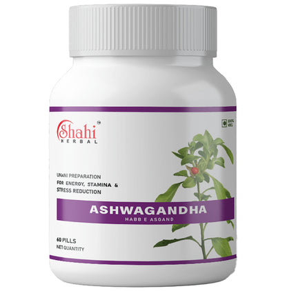 Shahi Herbal Ashwagandha Habb E Asgand Tablet (60 Each)