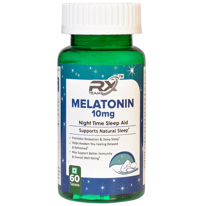 Team Rx Melatonin 10mg Tablet - Classic Derma