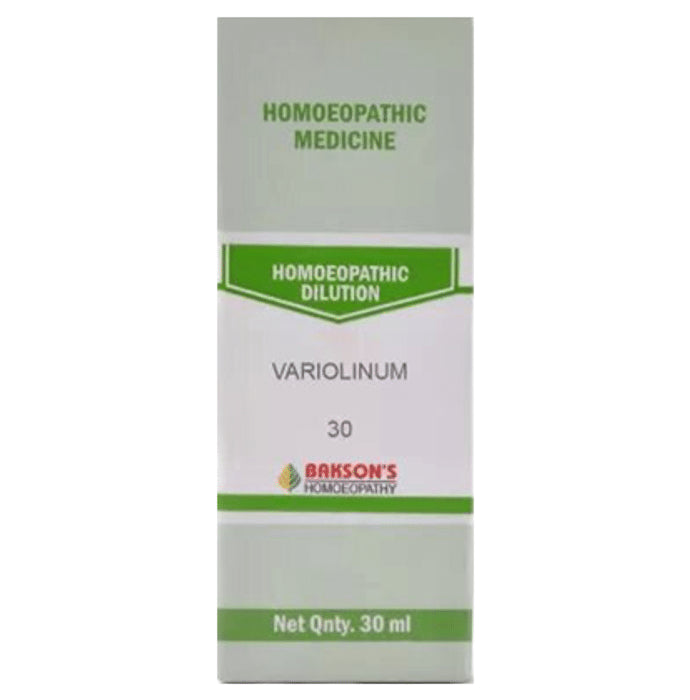 Bakson's Homeopathy Variolinum Dilution 30 - Classic Derma