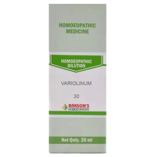 Bakson's Homeopathy Variolinum Dilution 30 - Classic Derma